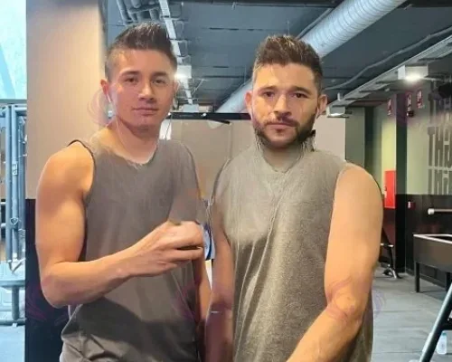 Liam O'Connor and Mehmed, escort couple